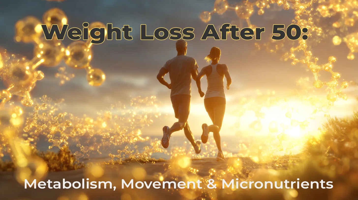 Losing weight after 50 isn’t just about diet — it’s about supporting your metabolism, hormones, and mitochondria. See how key vitamins and smart habits accelerate results.